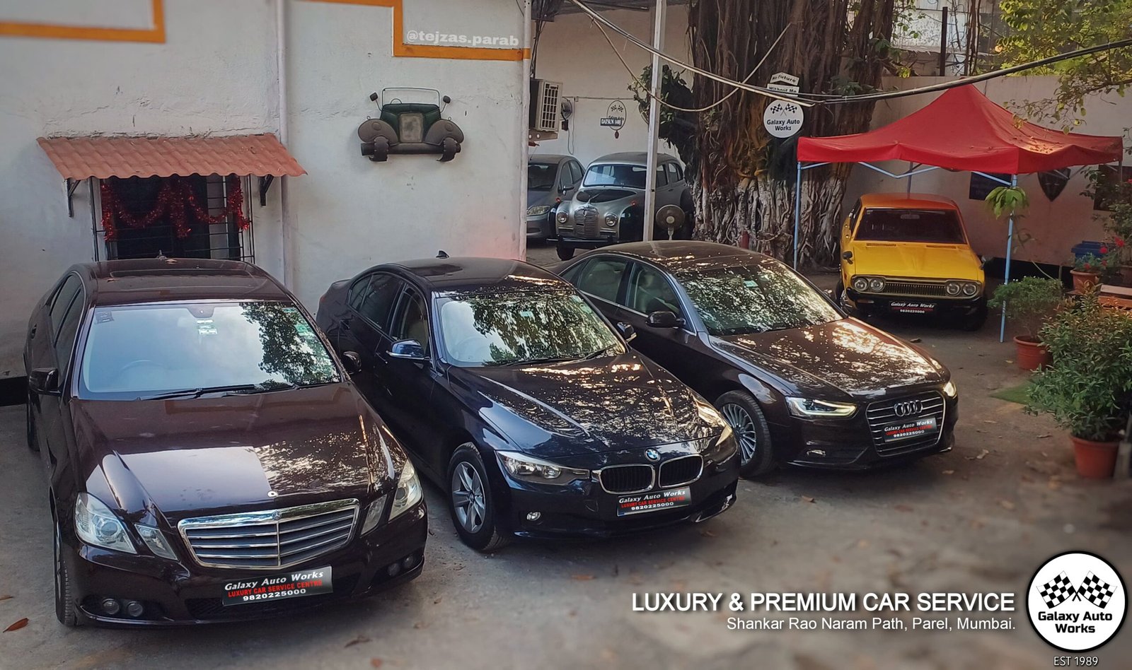 Premium Car Service at Galaxy Auto Works